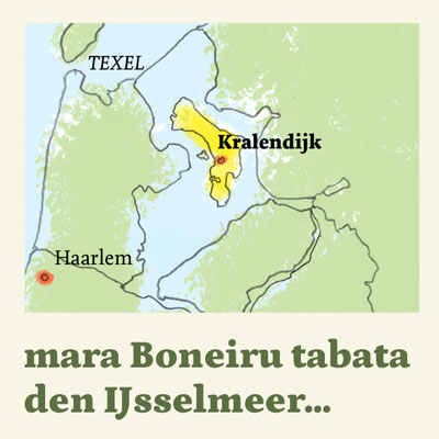 kaart Bonaire in Ijsselmeer
